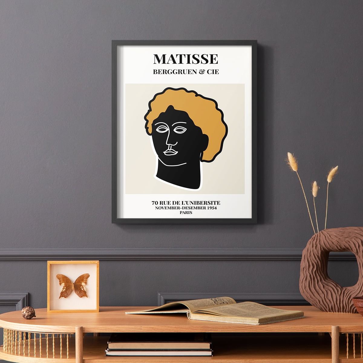 Matisse XLIV Framed Print - Solid Wood