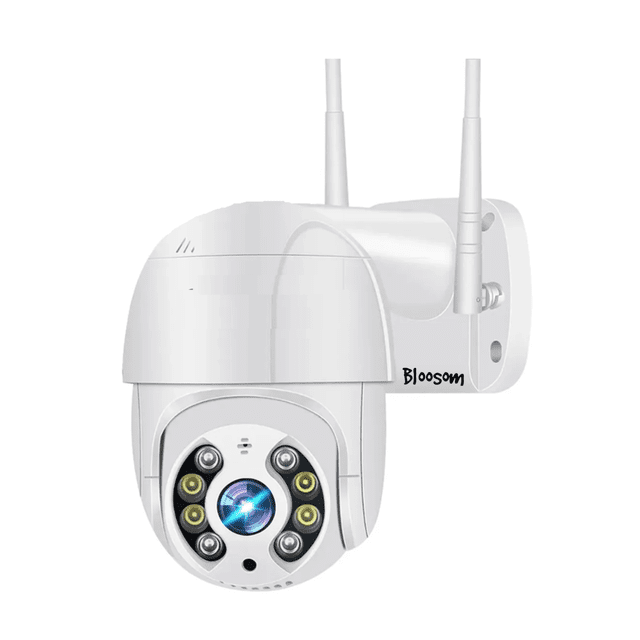 Cámara Ip Hd 1080p Bloosom Wifi Con Alarma De Seguimiento Blanco