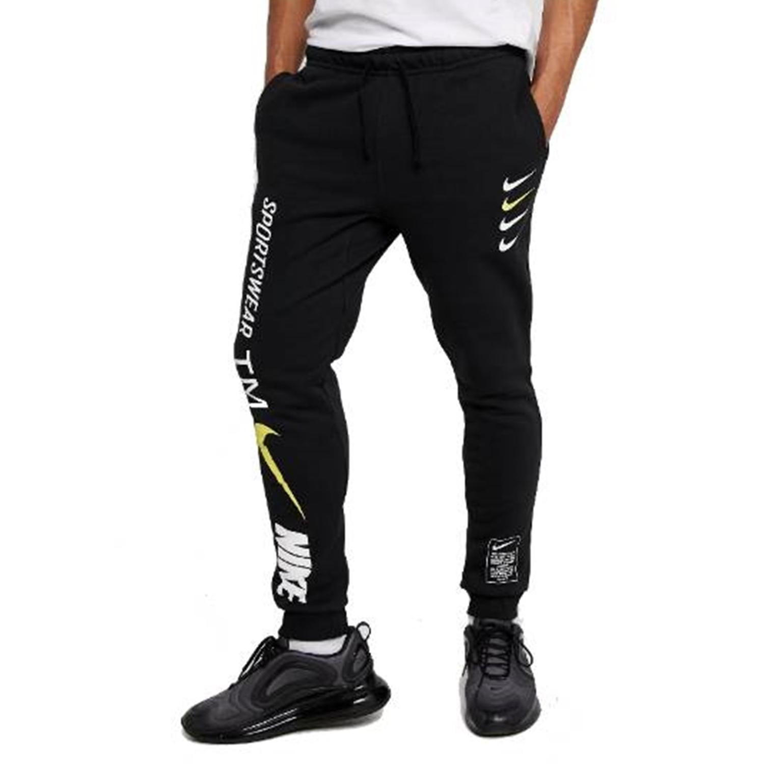 Pants Nike Swoosh Sportswear Hombre Deportivo Gym negro M Nike CQ4885 010 Walmart en linea
