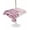 Pink, variant on Outdoor Tablecloth with Umbrella Hole for Patio/Picnic/Party/Camping, Purple Weeping Leaves Waterproof Table Cloth Rectangle Table Cover Washable, Farmhouse Pastoral Botanical (54"x 80")