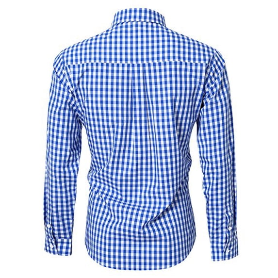 Gymchoice Clearlove Men's German Bavarian Oktoberfest Stylish Long Sleeve Slim Fit Classical Shirts