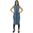 thumbnail image 6 of Bimba Women Printed Cotton Kurta Designer Straight Kurti Casual Ethinc Clothing, 6 of 8