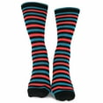 thumbnail image 4 of TeeHee Women's Value 12-Pack Fun Crew Socks (Thin Stripe), 4 of 11