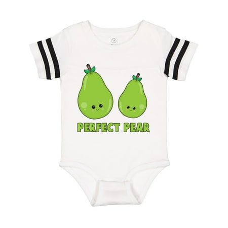 

Inktastic Perfect Pear Outfit Couple Funny Fruit Pair Gift Baby Boy or Baby Girl Bodysuit