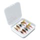 thumbnail image 3 of 10 piezas de señuelos de pesca con mosca Kit de señuelos de pesca con de pesca con mosca Trucha Lubina Mosca mojada Surtido con anzuelo Se, 3 of 9