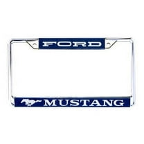 Scott Drake ACC-LPF-MUSTANG 1965-1973 License Plate Frame with Ford Mustang Logo
