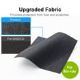 thumbnail image 3 of Funda para CD SANWA con capacidad para 240 unidades, soporte para Blu Ray, EVA, color negro, 3 of 9