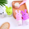 thumbnail image 4 of Generic Shampoo Wide Opening Leakproof Silicone Squeeze Bottles 3pcs Empty, 4 of 6