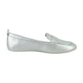 thumbnail image 6 of Vionic Tessa Women's Flats Silver Metallic Leather Size 6 M, 6 of 8