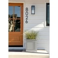 thumbnail image 3 of Veradek Brixton Cube 20"Planter Gray Gray, 3 of 9