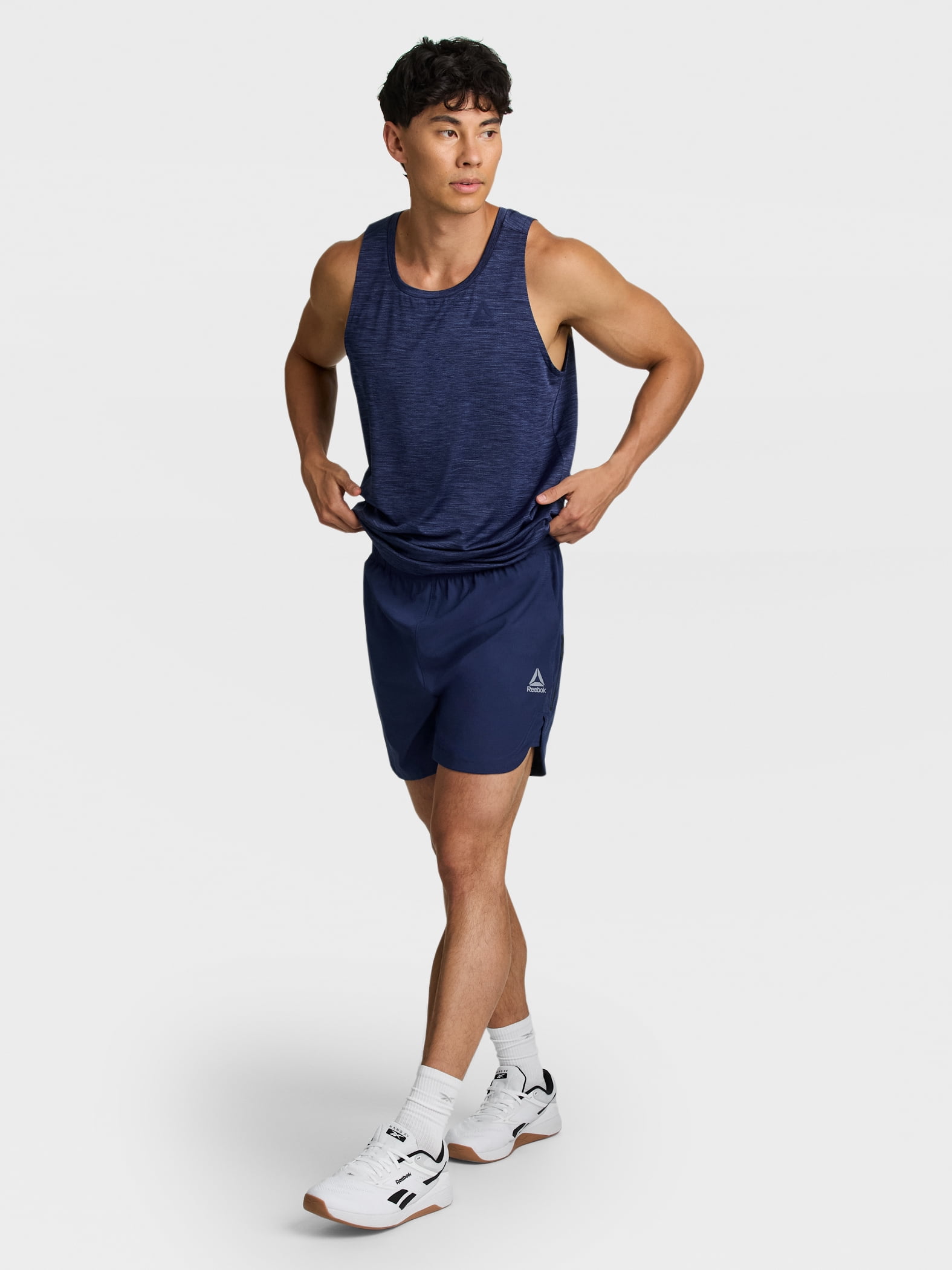 Reebok Men's and Big Men's Woven Shorts, 5" & 7" Inseams, Sizes XS-5XL