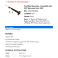 thumbnail image 2 of Front Strut Assembly - Compatible with 1987 Mercedes-Benz 300D, 2 of 2