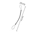 thumbnail image 2 of MERRYHAPY 12Ud Portapersonal Lanyard Para Stylus Con Resorte Elástico Negro Anti Pérdida, 2 of 8