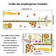 thumbnail image 2 of Etiqueta de la pared de la tabla de altura de los niños, palo de medir, etiqueta de la pared de los animales del bosque infantil, etiqueta de la pared del mural de bricolaje extraíble para la, 2 of 4