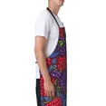 thumbnail image 3 of Lsque Wild Berries Waterproof Apron Chef Aprons for Men Heavy Duty Chemical Work Apron Extra Long Grilling Aprons with Adjustable Bib Apron, 3 of 9