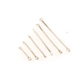 thumbnail image 4 of 200pcs Eardrop Connection Rod Accessories Decorative Earring Jewelry Accessories for Woman (Golden 15mm), 4 of 7