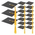 thumbnail image 2 of Juego de 50 adornos para tartas de graduación, decoraciones de chocolate únicas para fiestas de graduación, mini birretes, decoración de botellas, suministros para fiestas., 2 of 5