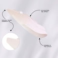 thumbnail image 4 of Salon Perfect Artificial Fake Press On Nails, 452 Viral Nail Edit, Lavender Flower, Medium Almond, File, Glue and Prep Pad Included, 30 Nails, 4 of 7