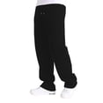 thumbnail image 5 of Mens Sweatpants Open Bottom Athletic Baggy Straight Leg Pants Casual Drawstring Waist Fleece Joggers with Pockets, 3XL, 5 of 7