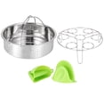 thumbnail image 1 of Estante De Vapor Para Freidora, Estante De Vapor Para Olla A Presión Ecológico Fácil De Limpiar, Seguro Para El Hogar ANGGREK Otros, 1 of 8