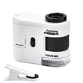 thumbnail image 1 of Portable Handheld Telescope for Jewelry Appraisal and Scientific Use with 80X Magnification and LED Lighting, 1 of 9