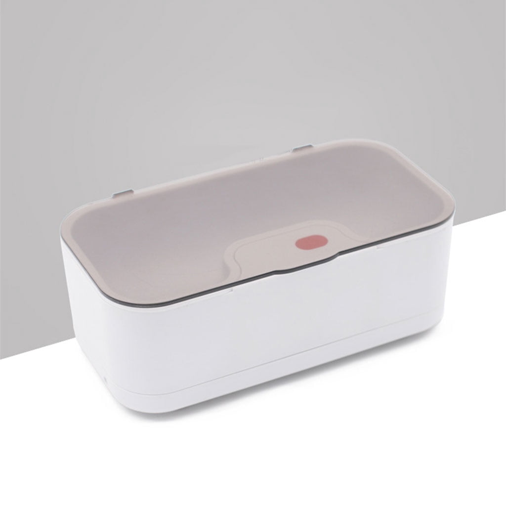 FVDPWYE Ultrasonic Cleaner Machine USB Rechargeable 5W Portable Timing Professional Tool for Razor Eyeglasses Necklaces Dentures Washing