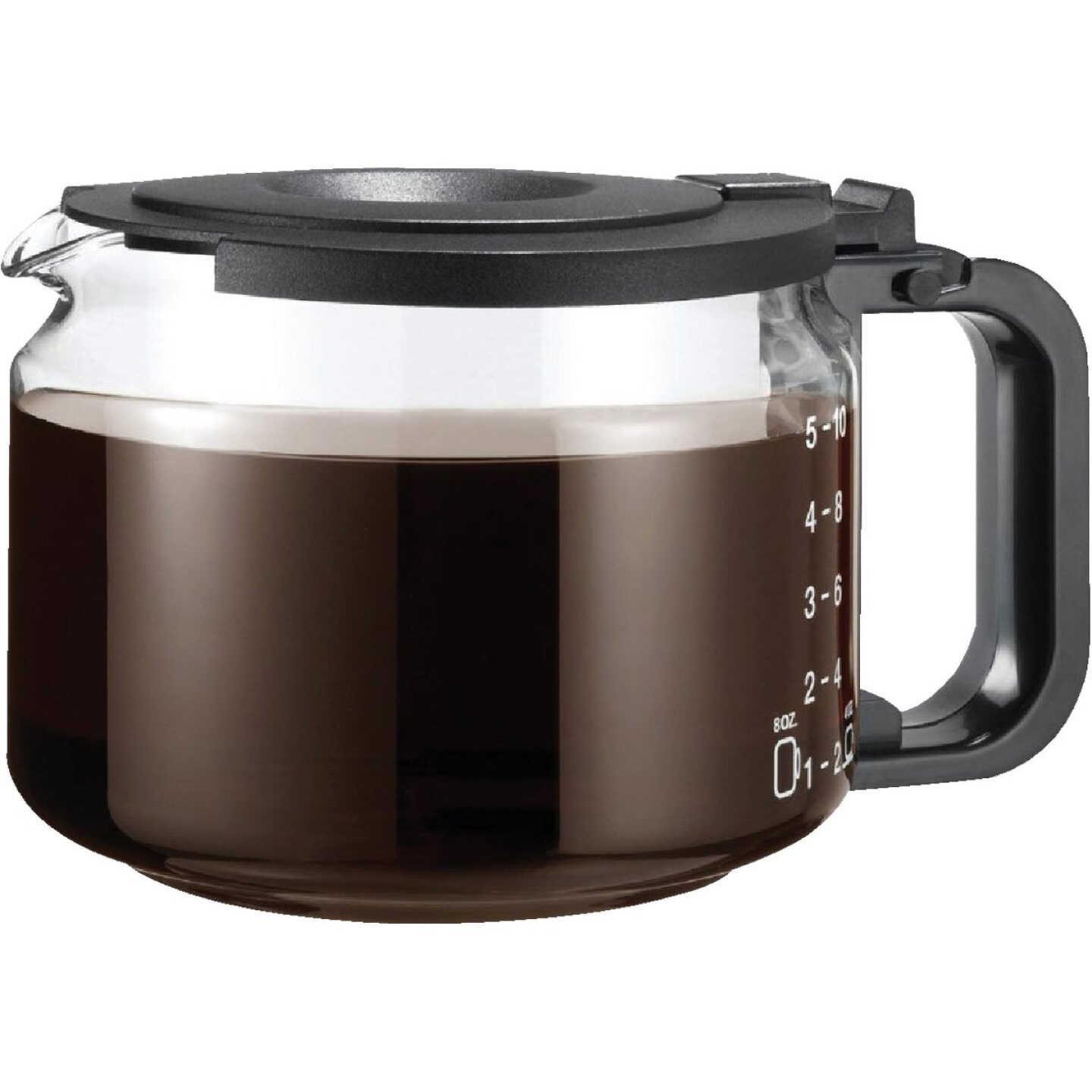 Medelco Eurostyle Universal Replacement 10 Cup Black Coffee Carafe
