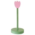 thumbnail image 1 of Portarrollos de Papel Higiénico de Madera con Forma de Tulipán, Soporte Vertical para Papel Higiénico, Soporte para Toallas de Papel, 1 of 5