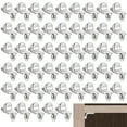 thumbnail image 1 of VONKY 50pcs Zinc Alloy Universal And Heavy Load-bearing Shelf Support For Stable Fixation Bracket 1Set, 1 of 6