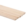thumbnail image 1 of Palos De Madera Dura De Palo Liso, Palos De Madera Para Manualidades, 10 Palos Redondos De Madera, 10 Varillas De Madera De 30 Cm De Largo Para Bricolaje, Para Fiestas, Decoración Mgaxyff Otros, 1 of 2