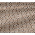thumbnail image 5 of oneOone Viscose Jersey Tan Fabric Geometric Texture Craft Projects Decor Fabric Printed By The Yard 60 Inch Wide, 5 of 5