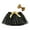 Black, variant on Zwiiyzr 2-8T Toddler Baby Girls Layered Tulle Tutu Princess Ballet Dress Cute Star Net Yarn Skirt Multi-Color Skirt Bow Hairpin Suit Pink