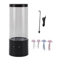 thumbnail image 1 of Jellyfish Lamp Lifelike Decorative Jellyfish Tank Table Lamp USB LED Colorful Night Light for Bedside, 1 of 4