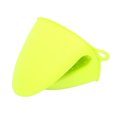thumbnail image 3 of Manoplas de silicona BRI resistentes al calor para cocina Color verde, 3 of 10