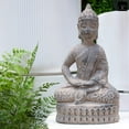 thumbnail image 2 of Urban Trends Collection: Cement Buddha Figurine Washed Finish Gray, 2 of 6