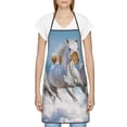 thumbnail image 3 of Sikiie Horses Running Through The Water Aprons for Kitchen Cooking Aprons, Chef Apron for Men Women Chef, 3 of 7