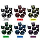 thumbnail image 5 of Entretenimiento 7 unids/set de dados digitales de varios lados D4 D6 D8 D10 D12 D20 para TRPG (blanco) Tmvgtek Para Estrenar, 5 of 8