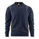 thumbnail image 4 of pstuiky camisas de hombre de manga larga, Sudadera con cuello en V y manga larga con estampado de colores sólidos para hombre top de hombre s, 4 of 9