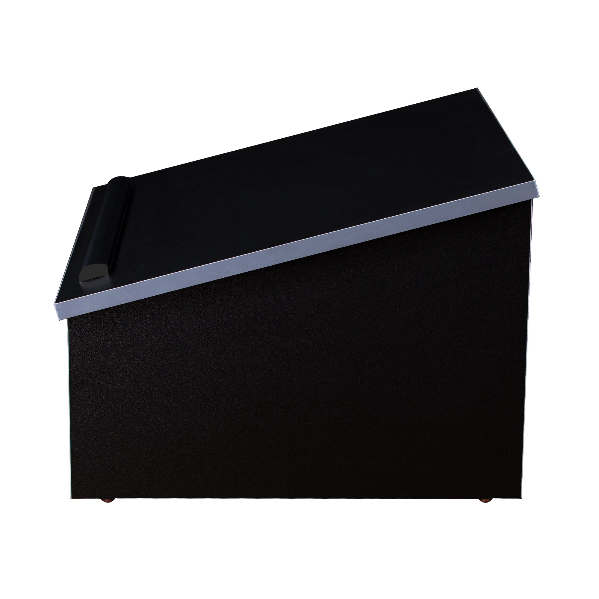 Hampden Furnishings Hudson Tabletop Lectern, Compact Presentation Podium, Black