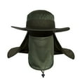 thumbnail image 1 of Été Voyage en Plein Air Pêche Pêcheur Cou Visage UV Protection Solaire Chapeau à Rabat, 1 of 6