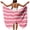 Pink, variant on Staron Women's Beach Cover Up Sarong Wrap Dress Sheer Draped Adjustable Strap High Slit Casual Vacation Resort Wear, Wine XXL
