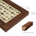 thumbnail image 2 of Vintage Heraldry I -Framed Print w/glass-Chestnut, 2 of 8
