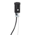 thumbnail image 2 of B&P Lamp® Pigtail E12 candelabra socket with 1/8F hickey and 30" wire leads, 2 of 2