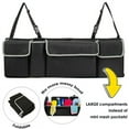 thumbnail image 5 of Large Car Organizer for Suv Trunk, Foldable Boot Organiser Car Back Seat Hanging Pouch Storage Bags with Adjustable Straps, 5 of 10