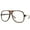Tortoise, variant on Oversized Eyeglasses Retro Fashion Sunglasses for Men Women, Black