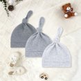 thumbnail image 2 of Toddler Boys Girls Beanie Hat Baby Hat Thin Pullover Cap Hat Baby Cap Ski Hat Winter Warmth Boys Girls Ski Cap, 2 of 5