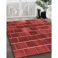 thumbnail image 2 of Ahgly Company Indoor Rectangle Patterned Grapefruit Red Area Rugs, 5' x 8', 2 of 6