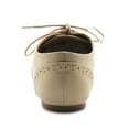 thumbnail image 4 of Ollio Women's Shoes Classic Lace Up Dress Low Flat Heels Oxfords M1914, 4 of 6