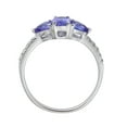 thumbnail image 6 of Gin & Grace 10KT WG Genuine Tanzanite and diamond accent Ring, 6 of 6