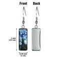 thumbnail image 2 of WIRESTER 5 Pairs/Set Van Gogh Stainless Steel + Glass Rectangle Drop Earring Fashion Jewelry Drop Dangle Hook Earrings for Women, 2 of 6